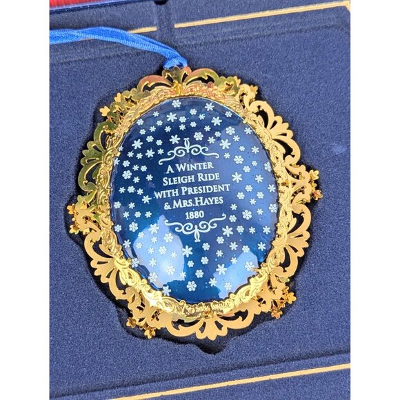 2004 Official White House Oval Ornament USA Historical Holiday Collectible - Picture 7 of 9